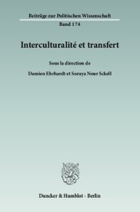 cover of the book Interculturalité et transfert