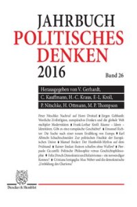 cover of the book Politisches Denken. Jahrbuch 2016