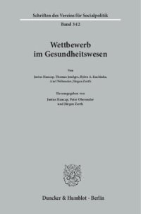 cover of the book Wettbewerb im Gesundheitswesen