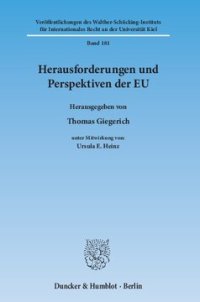 cover of the book Herausforderungen und Perspektiven der EU