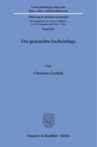 cover of the book Die gemischte Sacheinlage