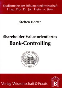 cover of the book Shareholder Value-orientiertes Bank-Controlling