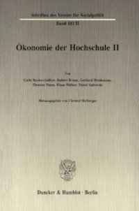 cover of the book Ökonomie der Hochschule II