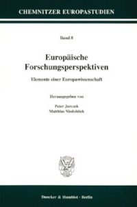 cover of the book Europäische Forschungsperspektiven: Elemente einer Europawissenschaft