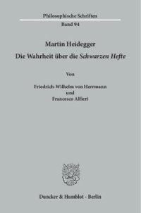 cover of the book Martin Heidegger: Die Wahrheit über die »Schwarzen Hefte«