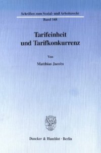 cover of the book Tarifeinheit und Tarifkonkurrenz