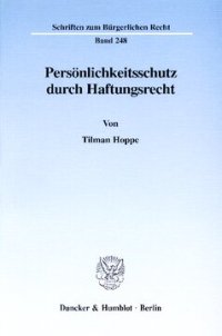 cover of the book Persönlichkeitsschutz durch Haftungsrecht