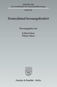 cover of the book Deutschland herausgefordert