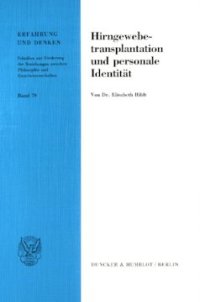 cover of the book Hirngewebetransplantation und personale Identität