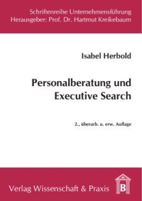 cover of the book Personalberatung und Executive Search: Instrumente der Führungskräftesuche