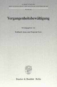 cover of the book Vergangenheitsbewältigung