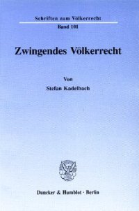 cover of the book Zwingendes Völkerrecht