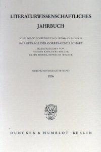 cover of the book Literaturwissenschaftliches Jahrbuch: 47. Band (2006)