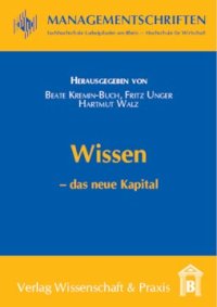 cover of the book Wissen – das neue Kapital