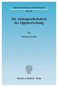 cover of the book Die Aktiengesellschaft in der Eigenverwaltung