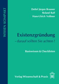 cover of the book Existenzgründung – darauf sollten Sie achten