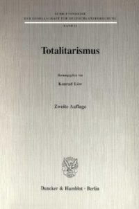 cover of the book Totalitarismus