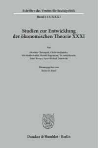 cover of the book Geschichte der Entwicklungstheorien: Studien zur Entwicklung der ökonomischen Theorie XXXI