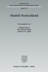 cover of the book Modell Deutschland