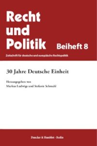 cover of the book 30 Jahre Deutsche Einheit