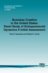 cover of the book Business Creation in the United States