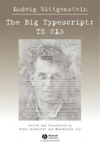 cover of the book The Big Typescript, German English Scholars' Edition: TS 213