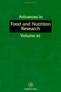 cover of the book Advances in Food and Nutrition Research, Vol. 42