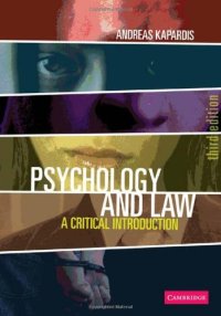 cover of the book Psychology and Law: A Critical Introduction, Third Edition