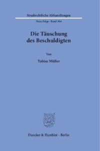 cover of the book Die Täuschung des Beschuldigten