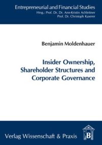 cover of the book Insider Ownership, Shareholder Structures and Corporate Governance