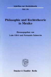 cover of the book Philosophie und Rechtstheorie in Mexiko