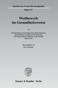 cover of the book Wettbewerb im Gesundheitswesen