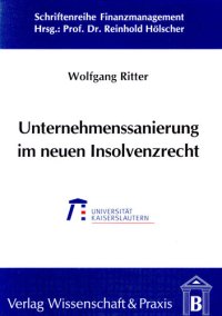 cover of the book Unternehmenssanierung im neuen Insolvenzrecht: Eine Analyse aus Sicht der Kreditinstitute