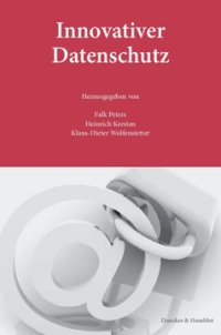 cover of the book Innovativer Datenschutz