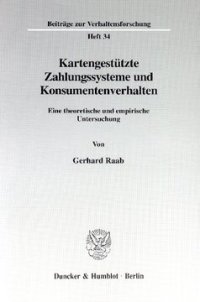 cover of the book Kartengestützte Zahlungssysteme und Konsumentenverhalten: Eine theoretische und empirische Untersuchung