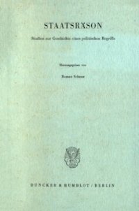 cover of the book Staatsräson: Studien zur Geschichte eines politischen Begriffs