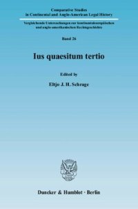 cover of the book Ius quaesitum tertio