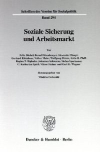 cover of the book Soziale Sicherung und Arbeitsmarkt