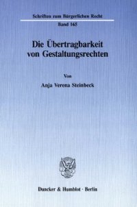 cover of the book Die Übertragbarkeit von Gestaltungsrechten