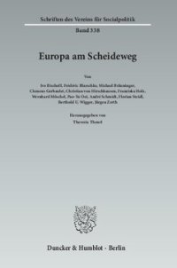 cover of the book Europa am Scheideweg