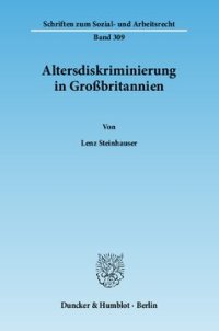 cover of the book Altersdiskriminierung in Großbritannien