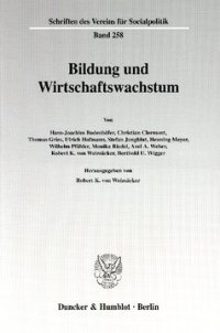 cover of the book Bildung und Wirtschaftswachstum