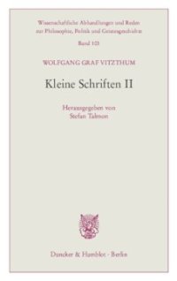 cover of the book Kleine Schriften II: Herausgegeben von Stefan Talmon