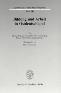 cover of the book Bildung und Arbeit in Ostdeutschland