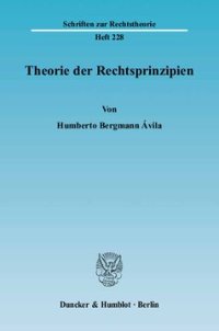 cover of the book Theorie der Rechtsprinzipien