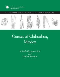 cover of the book Grasses of Chihuahua, Mexico