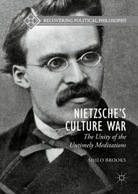 cover of the book Nietzsche’s Culture War: The Unity of the Untimely Meditations