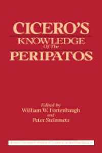 cover of the book Cicero's Knowledge of the Peripatos