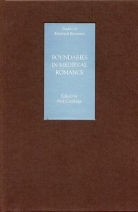 cover of the book Boundaries in Medieval Romance