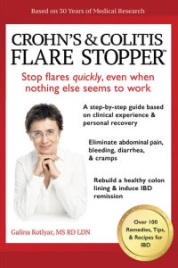 cover of the book Crohn’s and Colitis the Flare Stopper System: A Step-by-Step guide based on 30 years of Medical Research and Clinical Experience